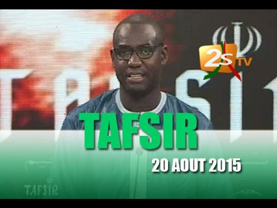 TAFSIR du 20 AOUT 2015