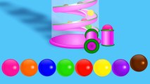 Learning Colors & Shapes with Dog Wooden Toy Hammer Balls Toys for Children
