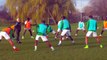 NIGERIA vs SENEGAL (amical)- Séance d'entrainement des Nigérians à Londres