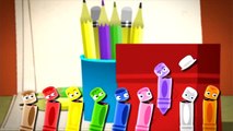 ДЛЯ ФУРШЕТА цвета детей развивающее видео мультик раскраска малыши карандаши учим цвета babyfi