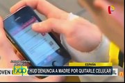 Adicción a celulares: adolescente denuncia a madre por quitarle dispositivo