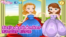 Princess Sofia and Amber Flower Girls - Cartoon Video Game For Girls