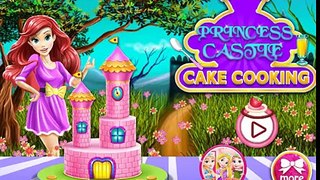Princess Castle Cake Cooking | Best Game for Little Girls - Baby Games To Play