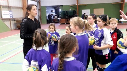 Brest Bretagne Handball en visite à PLOUGUIN le 15 03 2017