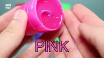 Learn Colours with Surprise Slime Barrels Red Blue Green Pink - KidsChanel Kids Toys Youtu