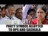 AIADMK row:  OPS gets electric Pole Symbol,  Sasikala alloted hat| Oneindia News