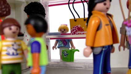 Playmobil filmpje Nederlands - HANNAH + DAVE ZOENEN IN DE LES! Kinderserie familie Vogel