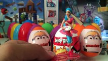 Киндер Яйца Сюрпризы Барби Гадкий Я 2 Маша и Медведь/Unboxing Suprise Eggs & Toys transfor