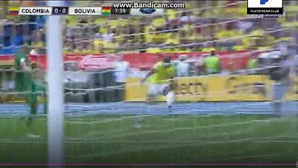 Carlos Bacca Hit the Post Colombia vs Bolivia 23/03/2017 HD