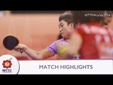 2016 World Championships Highlights: Feng Tianwei vs Ri Myong Sun