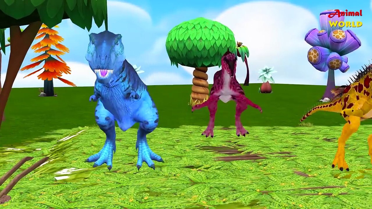 Crazy Gorilla Vs Crazy Dinosaur Finger Family Nursery Rhymes Collection | Finger Family