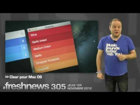 L'actu du numérique 01.11.12 : FNAC Vs iTunes / Clear / Blackberry 10