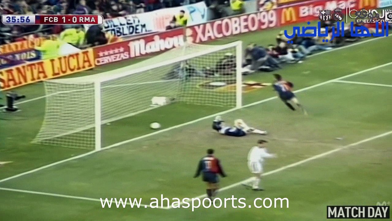 اهداف مباراة برشلونة و ريال مدريد 3-0 الدوري ال...
