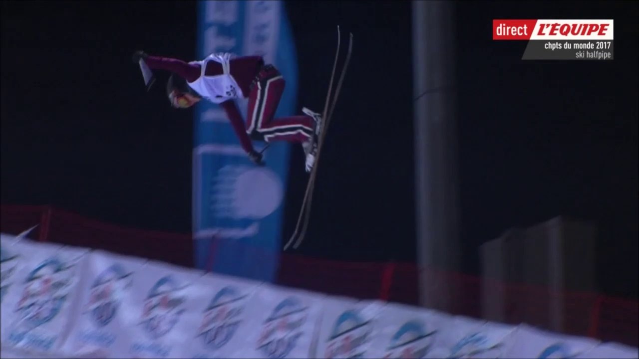 ChM 2017 freestyle et snowboard à Sierra Nevada, ski halfpipe F, best of (qualif et finale), 16 et 18 mars 2017