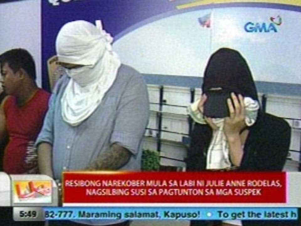 UB: Resibong narekober mula sa labi ni Julie An...