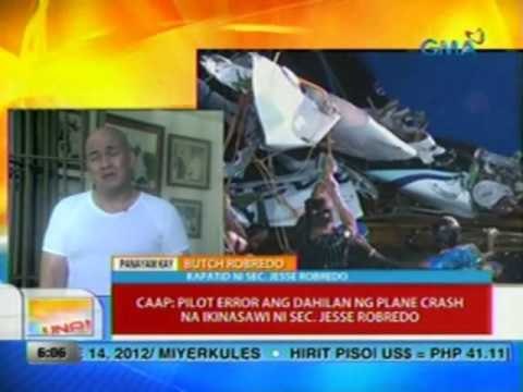 UB: Panayam kay Butch Robredo ukol sa plane crash na ikinasawi ni Sec. Jesse Robredo