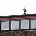 Jump From Roof On BMX Is A Bad Idea