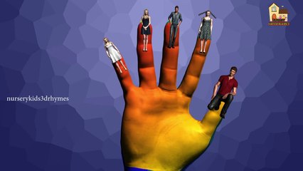 dinosaur Finger Family Nursery Children 3d English Rhymes | Animated Animals Collection