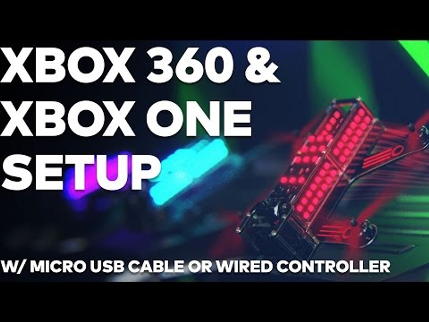 How to set up your Xbox One and Xbox 360 | Drone Racing League FPV  Simulator - video Dailymotion