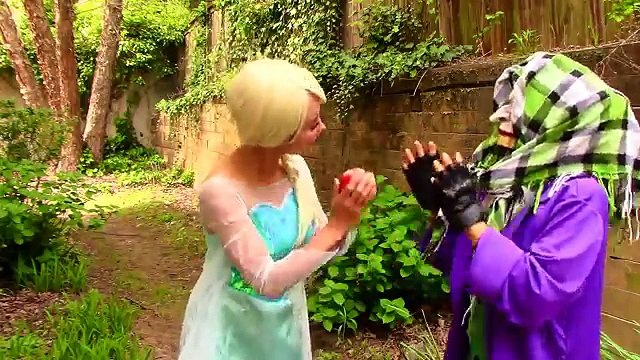 Elsa & Twin Babies: Elsa Freezes Spiderman & Anna Superheroes IRL