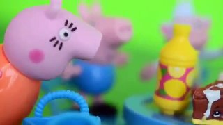 Pig George e Familia Peppa Pig no Piquenique Completo em Portugues DISNEYTOPTOYS [PARTE 2]