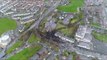 Martin McGuinness Funeral Seen From the Air as Mourners Gather