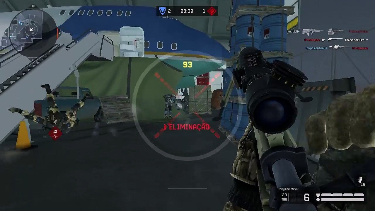 Warface - Melhores Jogadas Com a CheiTac Primeira Parte