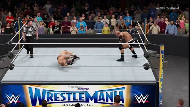 WWE 2K17 Wrestlemania 33 Goldberg vs. Brock Lesnar