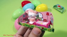 HELLO KITTY surprise eggs! Unboxing 23 eggs surprise Hello Kitty for Kids for BABY compila