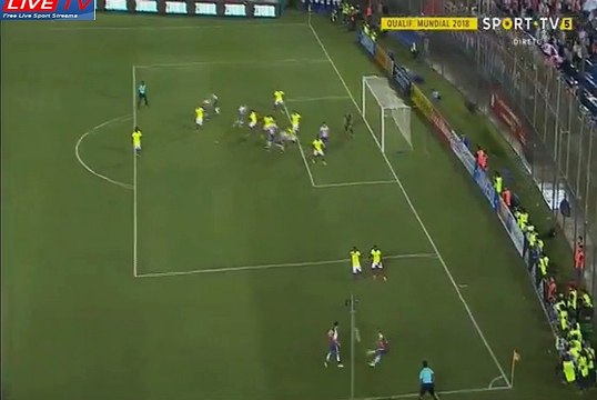 Goool Bruno Valdez (1-0) Paraguay vs Ecuador 24-03-2017 HD