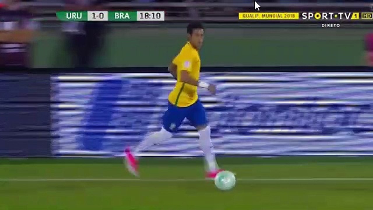Paulinho Goal HD - Uruguay 1-1 Brazil (23.03.20...