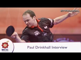 2016 World Championships Interview - Paul Drinkhall