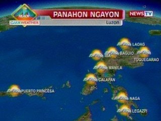 BT: Weather update as of 12:16 p.m. (Nov. 17, 2012)