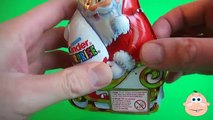 Kinder Surprise Eggs New Santa Claus Christmas Toys Opening & Unboxing