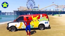 TRAINS FOR KIDS CARTOON in SPIDERMAN Cars Video for Children with Nursery Rhymes Children