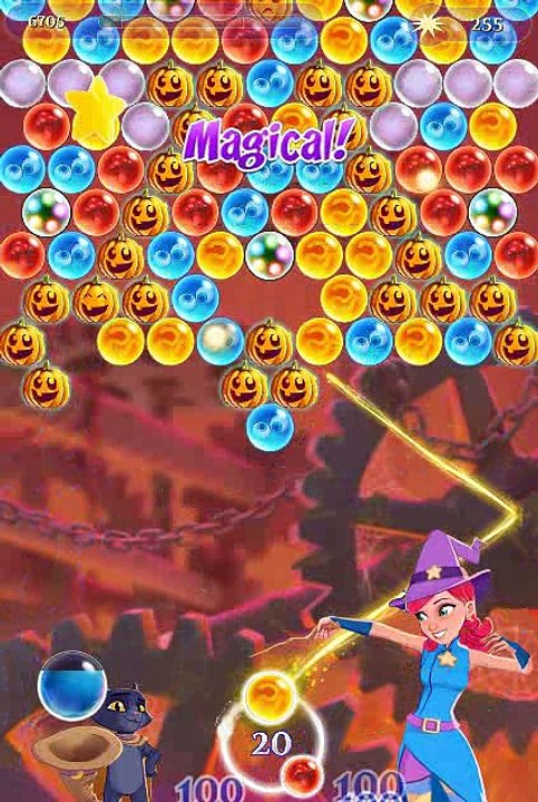 Bubble Witch Saga 3 - LEVEL 264