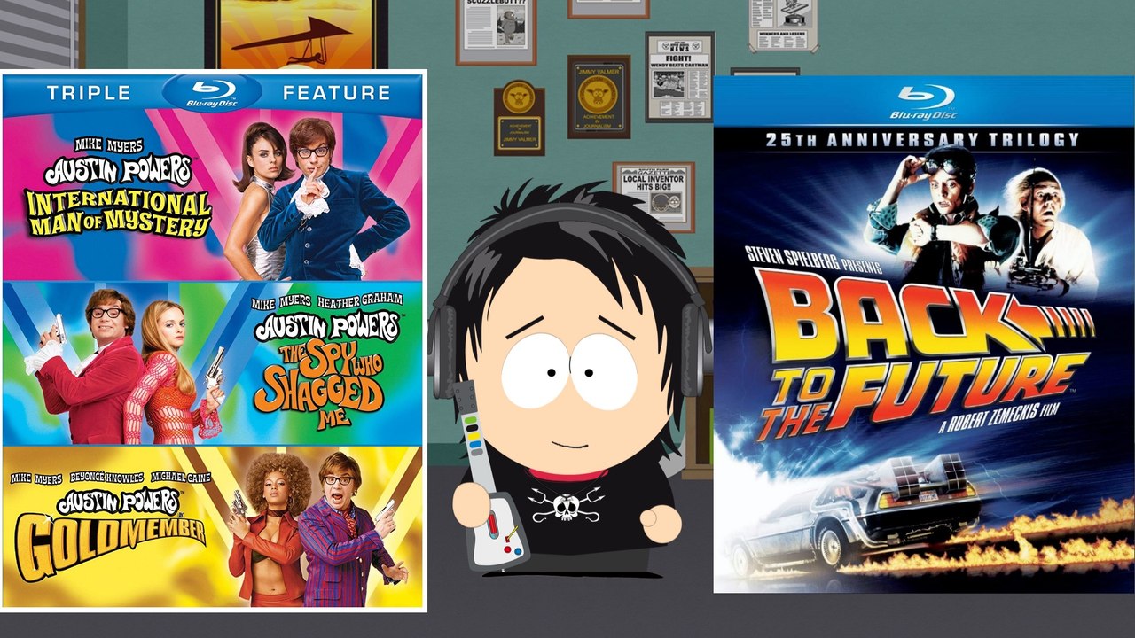 Back to the Future & Austin Powers Blu-Ray Trilogies Unboxings