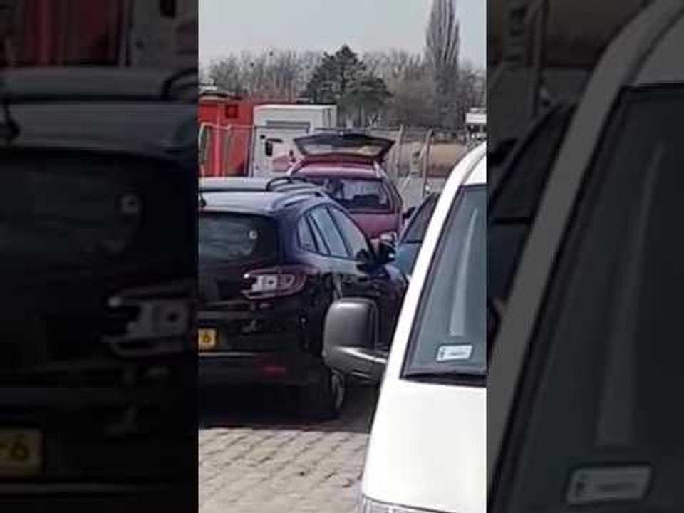 Bomb-Disposal Robot Responds to Suspicious Vehicle in Antwerp