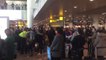 Passengers Remember Bombing Victims With Minute's Silence at Brussels Airport