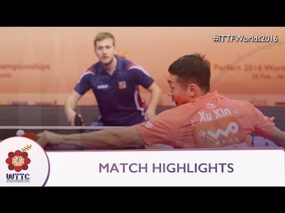 2016 World Championships Highlights: Xu Xin vs Pavel Sirucek