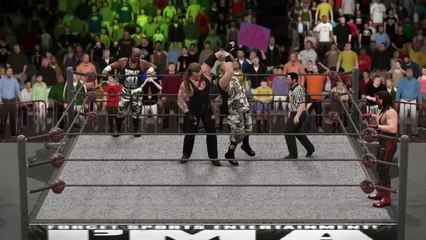 WWE 2K17 the dudley boyz v understinger