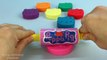Play and Learn Colours with Glitter Play Doh Hello Kitty with Baby Theme Molds - Fun Creat