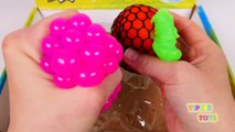 Squishy Balls Busted Broken Learn Colors for
