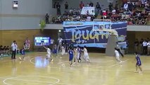 二島 vs 相模女子 (1Q) 中学バスケ 2015 岩手全中 決勝トーナメント１回戦