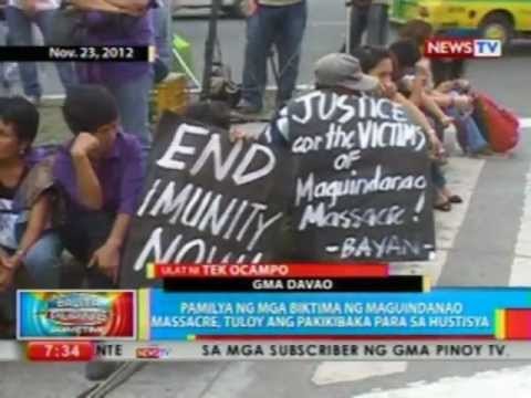BP: Pamilya ng mga biktima ng Maguindanao Massacre, tuloy ang pakikibaka para sa hustisya