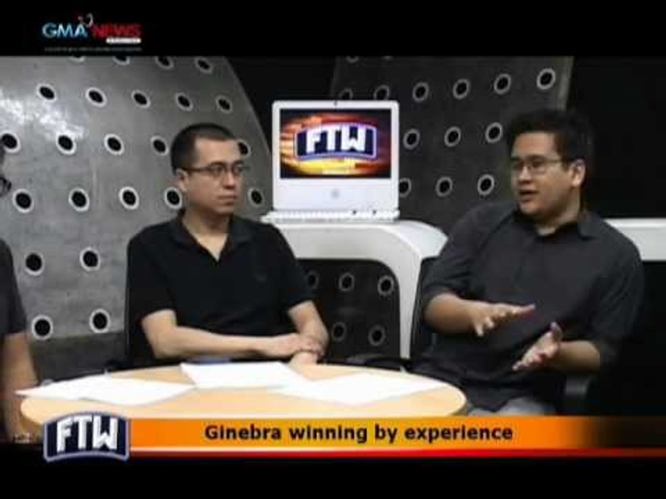 FTW: Ginebra winning by experience