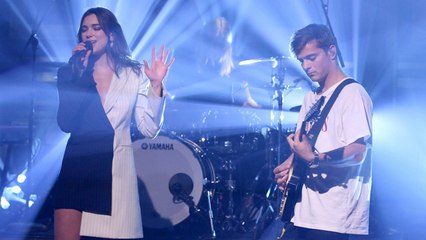 Martin Garrix and Dua Lipa Perform 'Scared To Be Lonely' On 'The Tonight Show'