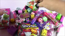 Makeup & SHOPKINS FUN! Pink Fizz Glamour Makeup Box! EYESHADOWS Nail Polish LIP GLOSS! SHO