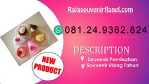 081249362824 Kreasi Flanel Terbaru, Toples Flanel Karakter, Souvenir Ulang Tahun Anak