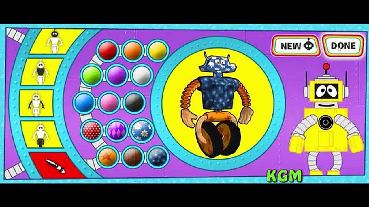 Yo Gabba Gabba Plexs Robot Creation Station Game